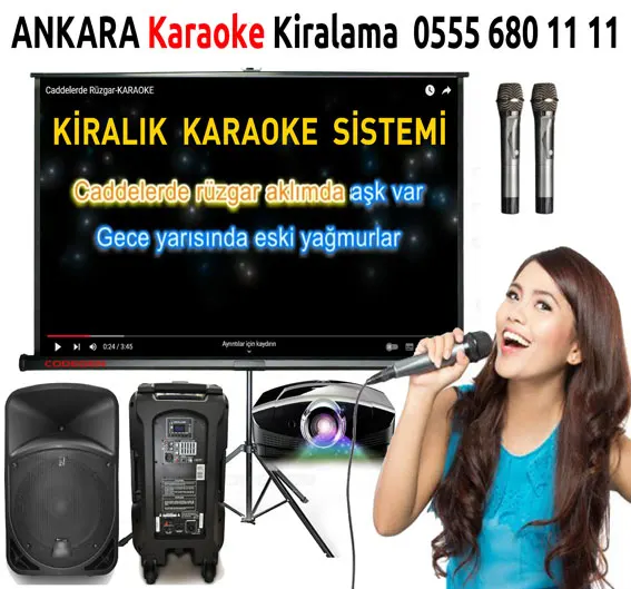 Ankara Karaoke Kiralama Kiralık Karaoke Sistemi